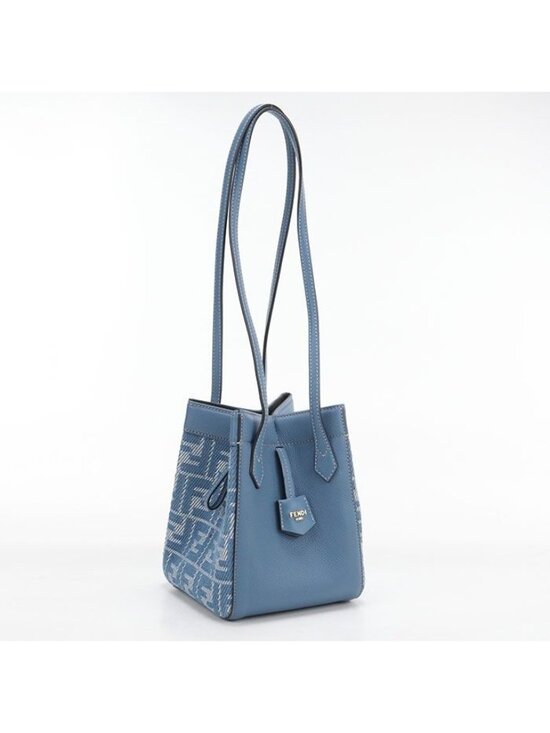 Fendi Handbags - Fendi Origami Mini Zucca Shoulder Bag Calfskin Jacquard